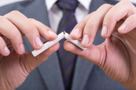 Quit smokingの写真素材