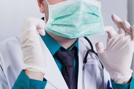 Surgical maskの写真素材
