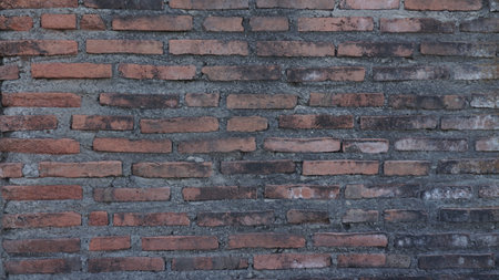 Background of brick wall texture,Brick wall background for graphic design.の写真素材