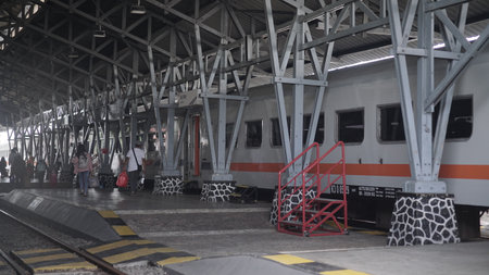 Train station in Malaysiaの写真素材