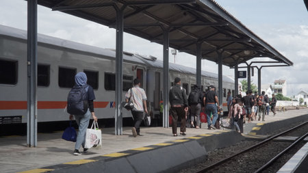 train stationの写真素材