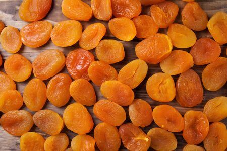 dry apricotsの写真素材
