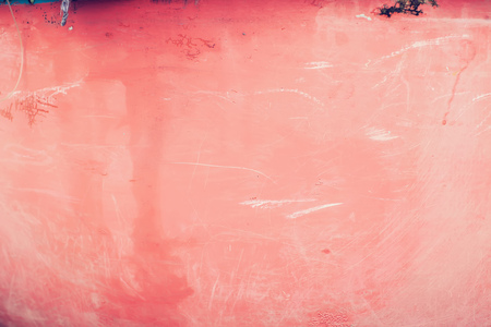 Red painted wall backgroundの写真素材