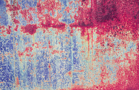 An old metal iron rusty background and textureの写真素材