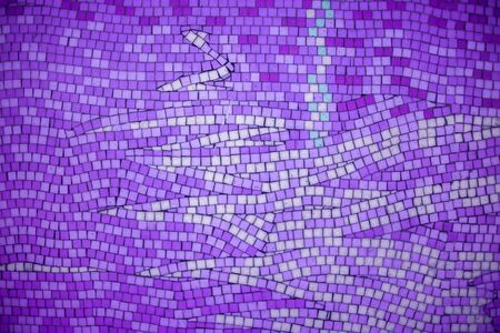 Mosaic tiles of Colorful abstract for background. Blue textureの写真素材