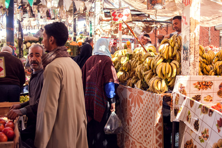 Hurghada, Egypt, vegetable market, 08.12.2018.
