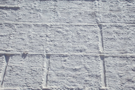 White old grunge wall background textureの写真素材