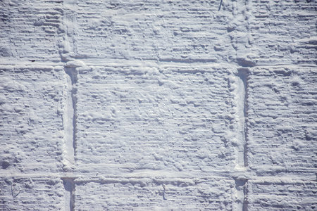 White old grunge wall background textureの写真素材