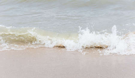 beach wave and sandの写真素材