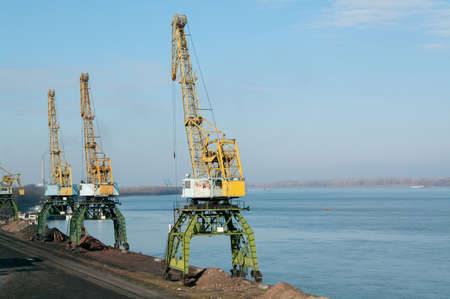 port craneの写真素材