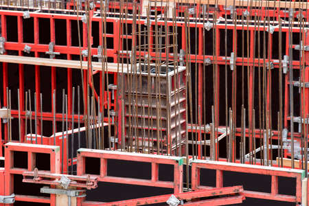 Steel Formwork for circular or curved structures. Shuttering for concrete construction
