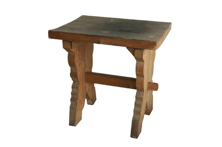 Old wood chairの写真素材