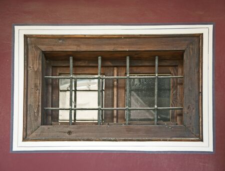 Old windowの写真素材