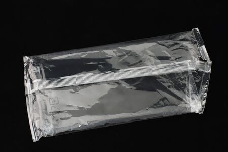Transparent PVC envelope packagingの写真素材