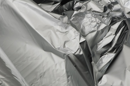 Cook Aluminum Foil on black backgroundの写真素材