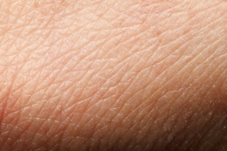 Human skin close up. Structure of Skinの写真素材