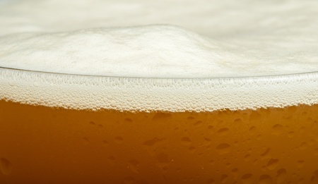 Mug beer close up background. Studio shot