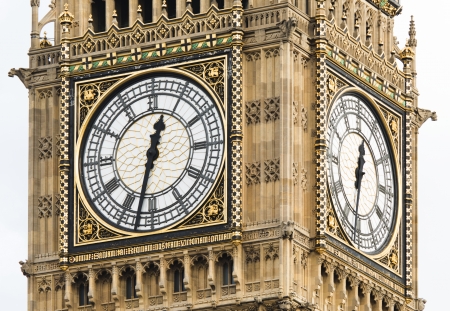 Big Ben London. Close up