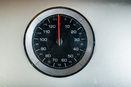 Weigh scales close up