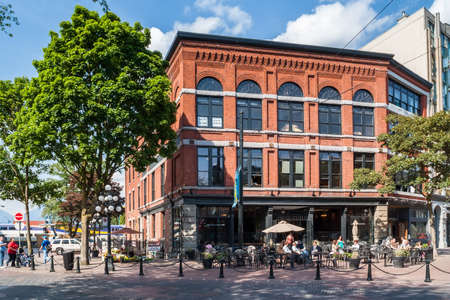 Building of OK Boot Coral store, which sells menのeditorial素材