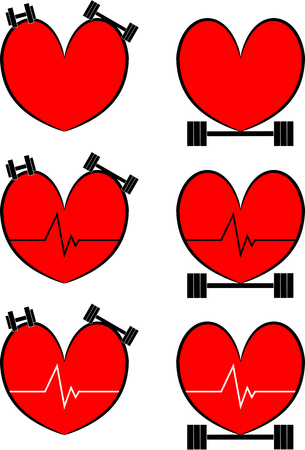 Heart for Fitnessのイラスト素材
