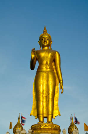 Buddha gold of Thailandの写真素材