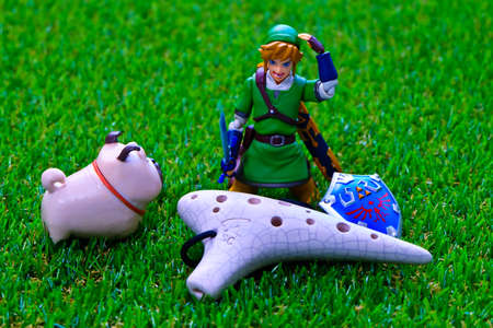 Toys in the garden thailandのeditorial素材