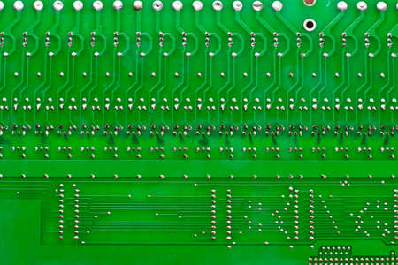 Against the background of old circuit boards naturally compatible.の写真素材
