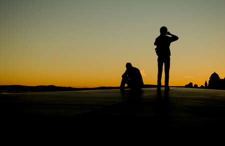 Silhouette Sunset