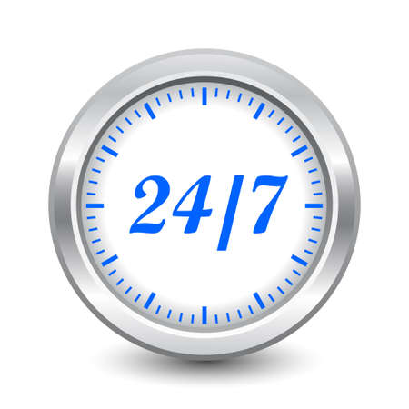 Twenty four hours のイラスト素材