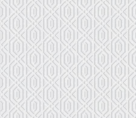 Arabesque Pattern in Light Gray Background, Vector illustrationのイラスト素材