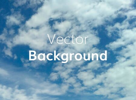 cloud  sky background  Vector realistic gradient  meshのイラスト素材