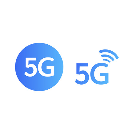 5G icons set.
