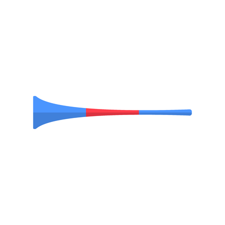 Vuvuzela soccer fan horn football toy vector sound speaker iconのイラスト素材