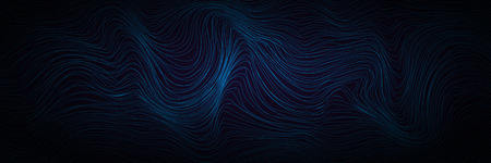 Wave line liquid background .  Dark blue wallpaper .