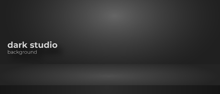 Black studio background . Empty dark room floor and wall .のイラスト素材