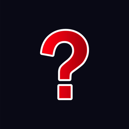 question mark sticker vector symbol faq iconのイラスト素材