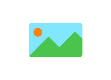 An image showcasing a magnificent mountain landscape with a bright sun shining in the background,...