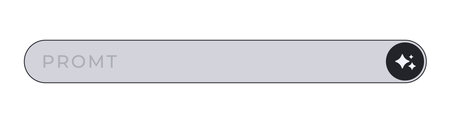 There is a white rectangular bar that has the word prompt prominently displayed written across it in...