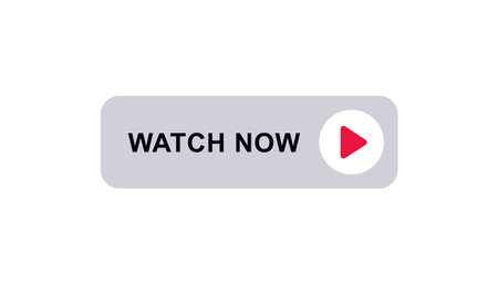 Interactive play button with red arrow, designed for instant video playback when clicked.