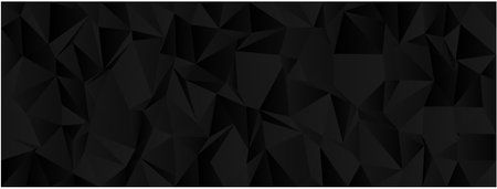 Abstract geometric chaos design with dark polygonal pattern for modern backgrounds and textures.