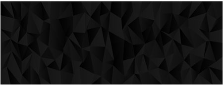 Abstract dark geometric pattern with triangular shapes for modern design and background concepts.のイラスト素材