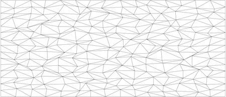 Abstract geometric pattern with irregular triangular shapes for modern design.のイラスト素材