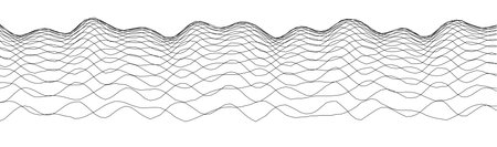 Abstract wave patterns background for modern design projects.
