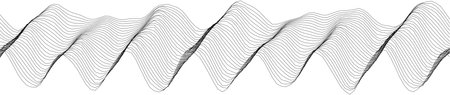 Abstract wavy line pattern design for modern art and decor projects.