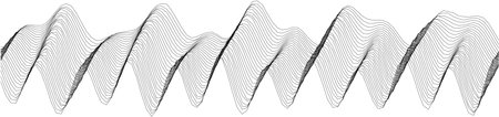 Abstract wave pattern for contemporary design projects and creative backgrounds.
