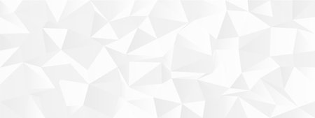 Abstract geometric pattern with white polygonal triangles for modern design and background applications.のイラスト素材