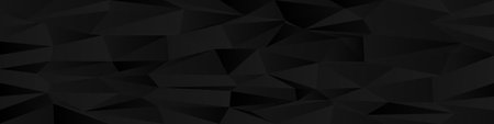 Abstract geometric chaos pattern with dark polygonal triangles for modern design aesthetics.