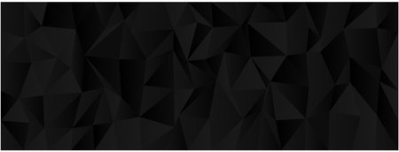 Abstract geometric chaos pattern in dark tones for modern design and background.のイラスト素材