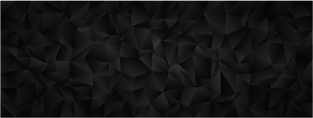 Abstract geometric chaos design featuring polygonal dark triangles for modern backgrounds.のイラスト素材